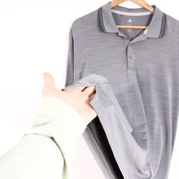 *Adidas LAK Grey Golf Polo - Picture 3 of 4